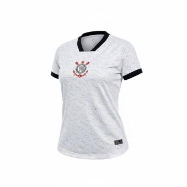 Imagem de Camiseta Corinthians Feminino Raglan Oficial