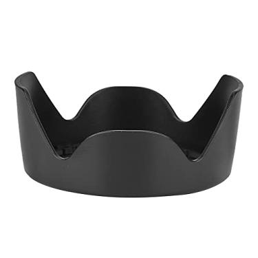 Imagem de Cryfokt Capa de Lente para Lente EF-S 17-85 F/4-5.6 IS USM, Capa de de Montagem de Câmera de Plástico Preto para Fotografia Sem Brilho, para Fotografia Ao Ar Livre (EW-73B)