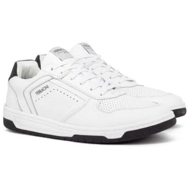 Imagem de Sapatênis Masculino Ferracini 24h Vox Casual Couro Cadarço Elástico, B