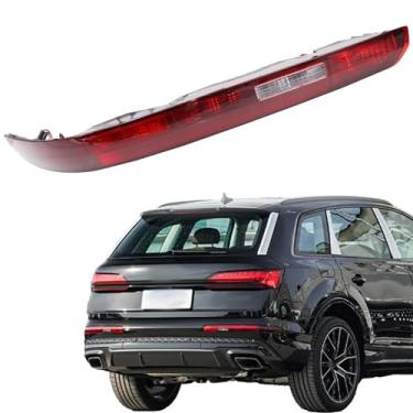 Imagem de MINETPS Luz traseira de neblina refletor de para-choque traseiro direito com lâmpadas compatíveis com Audi Q7 2016-2022 lado direito do passageiro, montagem da lanterna traseira lâmpada de neblina