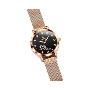 Imagem de Relógio Feminino À Prova D'Água Luminosa OLEVS 5530 Com Escala De Diam