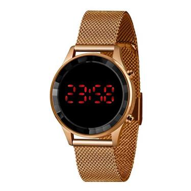 Imagem de Relógio Lince Feminino Ref: Ldr4647l Pxrx Digital LED Rosé
