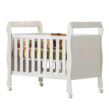 Imagem de Berço Soninho Mini Cama 3 em 1 Tigus Cor Branco, Branco