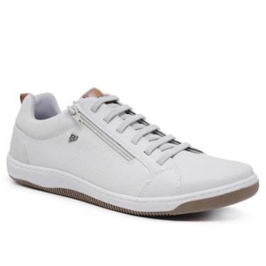 Imagem de Sapatênis Tênis Casual Masculino Cadarço Elástico e Zíper-Masculino