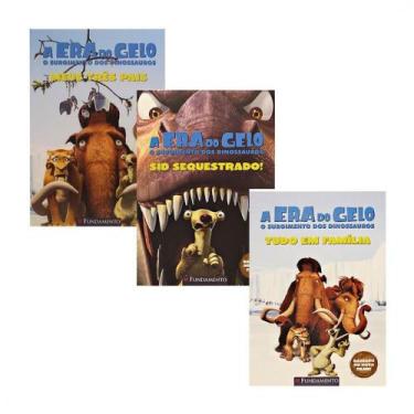Imagem de Coleção A Era do Gelo - O Surgimento dos Dinossauros - 3 Livros - Fund