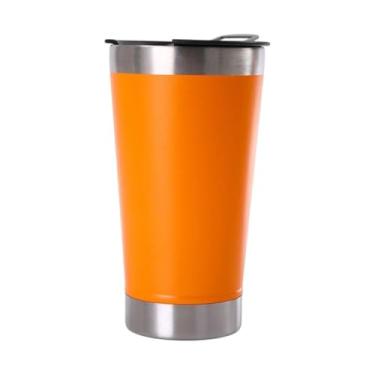 Imagem de Copo Térmico Inox com Tampa e Abridor 473ml
