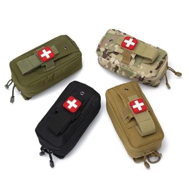 Imagem de Bolsa médica suporte de torniquete bolsa tática de primeiros socorros kit de trauma bolsa de emergência EMT kit para acampamento e caminhada (envio)