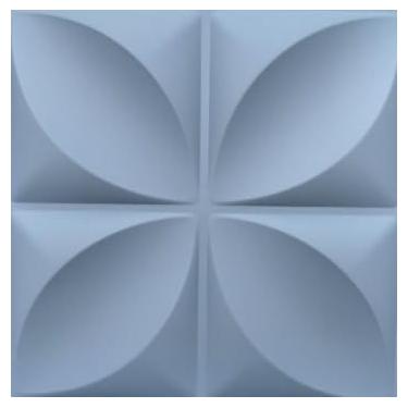 Imagem de Placa Painel Ripada 50x50cm - kit 20 peças 5m²(Primavera Cinza)