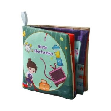 Imagem de Livro De Tecido Macio Para Bebês Recém-Nascidos, Brinquedo Educacional