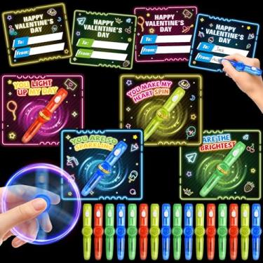 Imagem de OCHIDO 24 Packs Valentines Day Gifts Cards with Pen, Valentine School Classroom Exchange Prizes for Boys Girls, Valentine School Party Favors