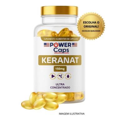 Imagem de Keranat 150mg 60 Cápsulas Premium - Power Caps