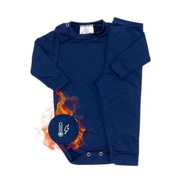 Imagem de Conjunto Infantil Térmico Segunda Pele Peluciado Body Calça - Pettenat