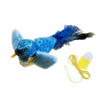 Imagem de Brinquedo Interativo Elétrico Para Gatos Simulação De Pássaro Com Som 