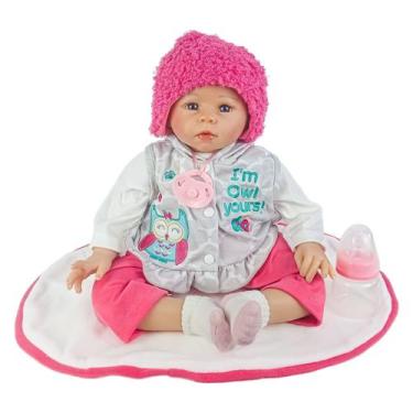 Imagem de Bebê Kikita Boneca Doll Reborn - Fenix Brinquedos - Fênix Brinquedos