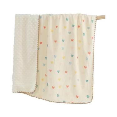 Imagem de Manta De Musselina De Algodão Macio E Respirável Para Bebês, Meninos E