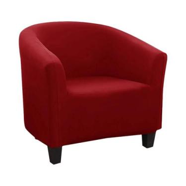 Imagem de Capa Protetora Para Poltrona De Clube Em Spandex Estampada, Capa Para 