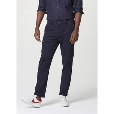 Imagem de Calça Hering Básica Chino Com Elastano Masculina-Masculino