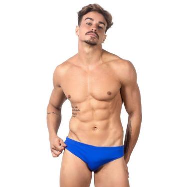 Imagem de Sunga Azul Planetário Cavada