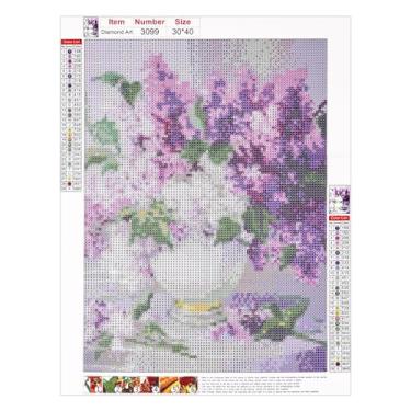 Imagem de Caydo Kits de pintura de arte de diamante 5D DIY para adultos kit de arte de diamante por número para decoração de parede de casa (4,7 x 15,7 polegadas/30 x 40 cm)