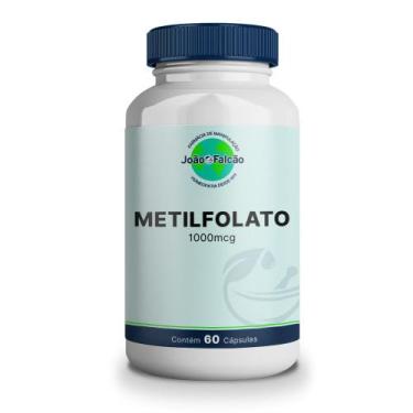 Imagem de Suplemento Metilfolato 1000mcg - 60 cápsulas - Farmácia de Manipulação