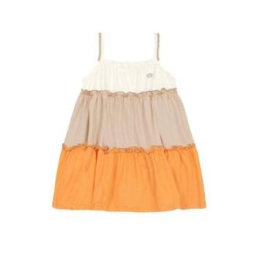 Imagem de Vestido infantil menina com pompom Brandili-Feminino