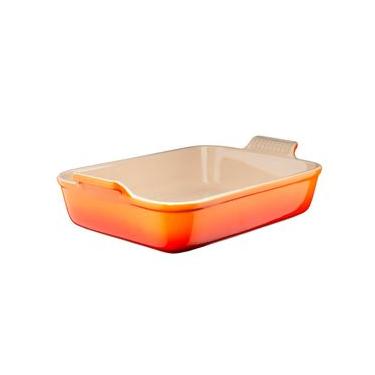 Imagem de Travessa Retangular 26 cm Laranja Heritage Le Creuset