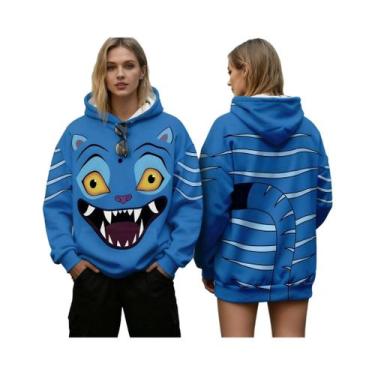 Imagem de Moletom Feminino KPop Demon Hunters Estampado Pulôver Confortável Para