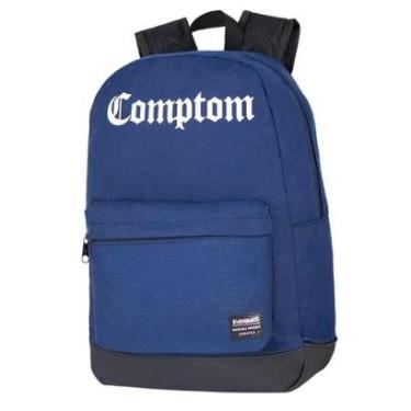 Imagem de Mochila Mala Casual Trabalho Faculdade Juvenil Estilo Viagem Passeio Regulável Espaçosa Comptom-Unissex