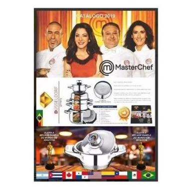 Imagem de Jogo De Panelas Aço Inox 19 peças Mayerhouse - Sa, Songle, Nakazaki Ou