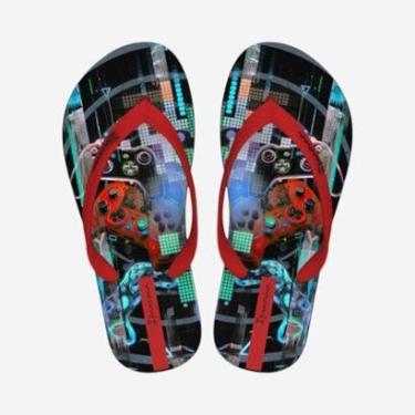 Imagem de Chinelo Ipanema Temas Games Infantil Preto-Masculino
