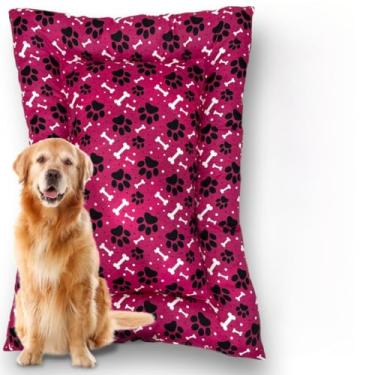 Imagem de Cama Pet Grande Impermeável 95x65cm Conforto Superior para Cachorro e Gato (Femea G 95x65cm)