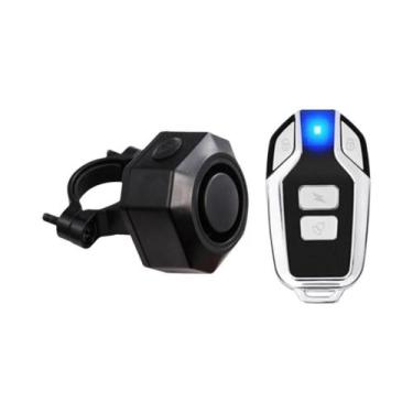 Imagem de Alarme Antifurto Para Moto E Bicicleta 113dB À Prova d'Água Com Contro