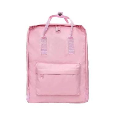 Imagem de Mochila Feminina Impermeável De Lona Para Laptop, Clássica E Confiável