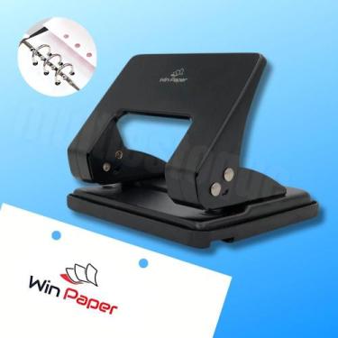 Imagem de Perfurador Aço de Papel de 2 Furos para 20 Folhas - Win Paper