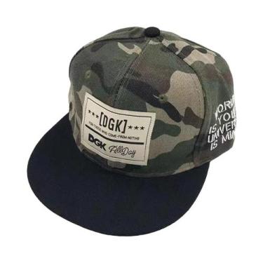 Imagem de Boné De Beisebol Masculino Ajustável Com Aba Reta, Estilo Hip-hop, Bor