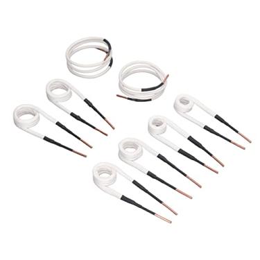 Imagem de Fafeicy Conjunto de Aquecedor de Bobina de Indução, Construção Em Latão, Eficiente para Remoção de Porcas e Parafusos Enferrujados, Ideal para Uso Em Carros e Máquinas