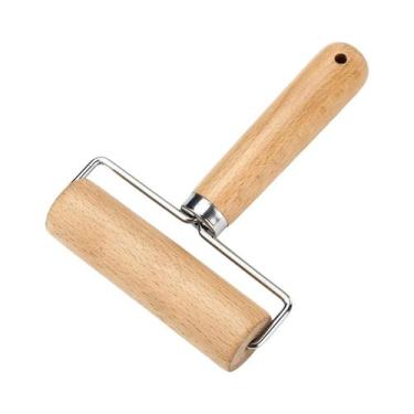 Imagem de Rolo De Massa De Madeira Para Fazer Panquecas, Biscoitos E Pizza, Uten