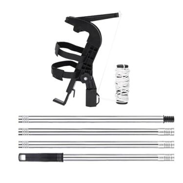 Imagem de Adaptador de lata de spray - Adaptador de pulverizador ajustável de longo alcance - Pólo de extensão de spray de vespa, para colmeia de defesa de ninho de abelhas, jardim, calha de folha, tinta