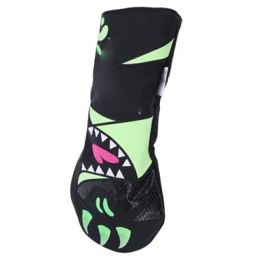 Imagem de Depisuta Capa de Cabeça para Taco de Golfe para Motorista, Capa Protetora de Couro Pu de 13,2x6,9 Polegadas Com Forro de Pelúcia, Acessórios de Golfe para Homens e Mulheres (Verde)