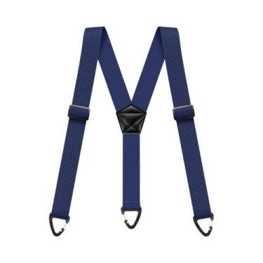 Imagem de Suspensórios De Trabalho Masculinos Reforçados Com Costura Oculta Em Y