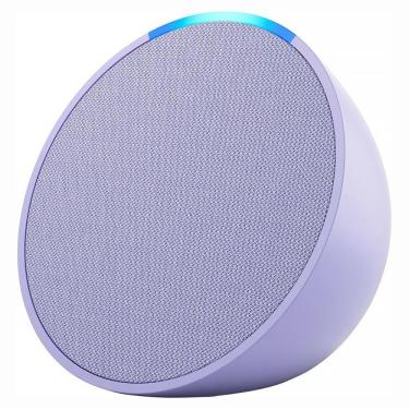 Imagem de Caixa De Som Amazon Echo Pop - Com Alexa - 1ª Geração - Wi-fi/bluetooth - Lavender Bloom