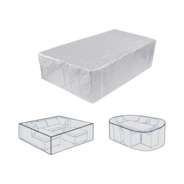 Imagem de Capa Protetora Impermeável Para Móveis De Jardim Exteriores Contra Chu