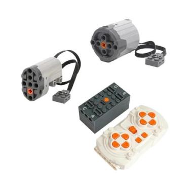 Imagem de Kit De Blocos De Construção Programáveis De 8 Velocidades Com Motor Se