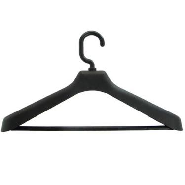 Imagem de 10 Cabides de Roupa Social para Loja Lavanderia Ombreira Reforçado Adu