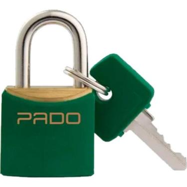 Imagem de Cadeado Pado Color 25 Verde - PADO CADEADOS