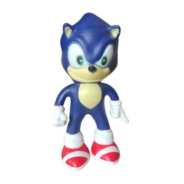 Imagem de Boneco Sonic Ouriço Generations Desenho Gamer - M&J VARIEDADES, Azul