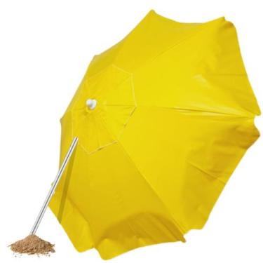 Imagem de Guarda Sol Resistente Qualidade Bagum 1,8M Praia Pesca Lazer - Bel, Am