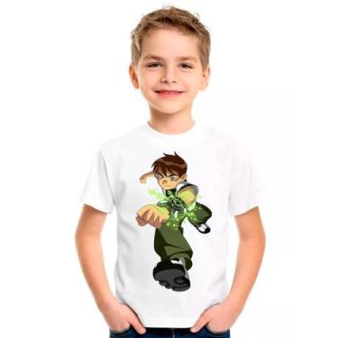 Imagem de Camiseta Desenho BEN10 Moda Infantil Roupa Criança 03 - DESIGN CAMISET