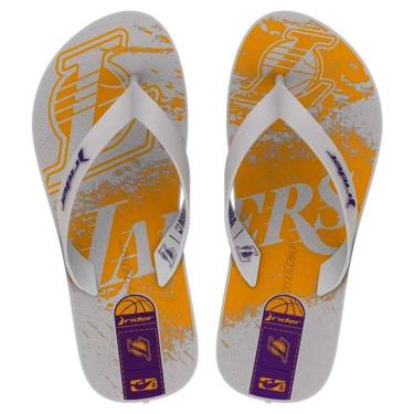 Imagem de Chinelo Masculino Basquete Dedo Feel NBA Rider 12378 Vermelho 37/38-Unissex