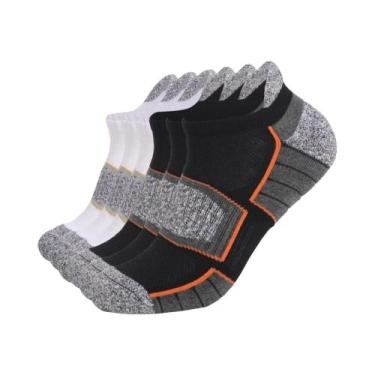 Imagem de Meias De Caminhada Masculinas Antiderrapantes Com Sola De Tecido Atoal